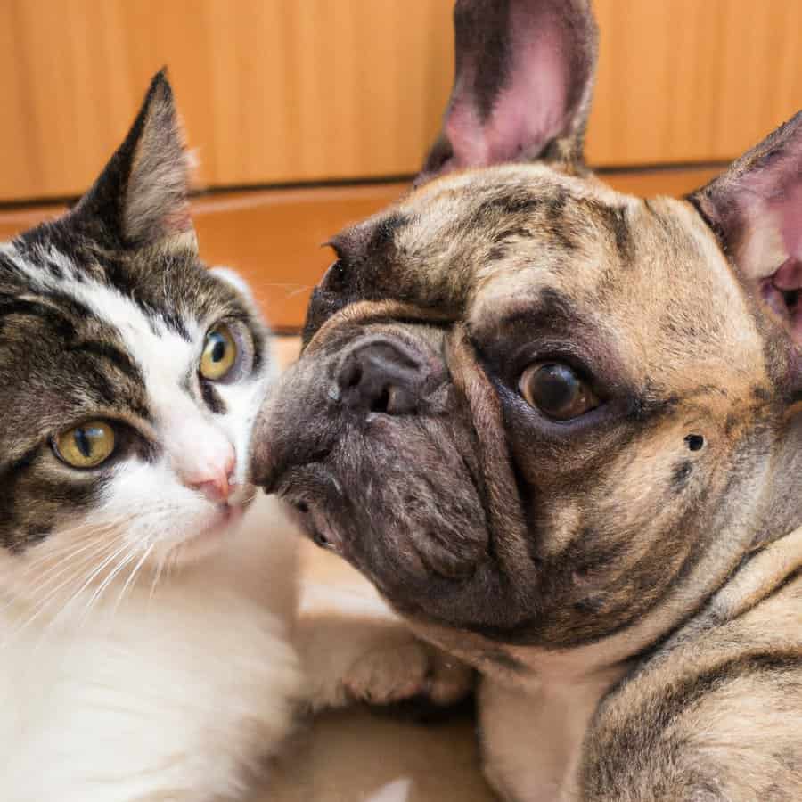 are french bulldogs good with cats